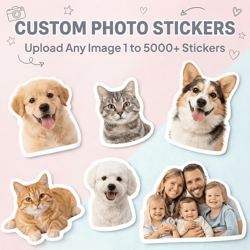맞춤형 스티커, 사진 스티커, 반려동물 스티커 맞춤 제 - Pet Portrait Custom 리뷰 및 가격