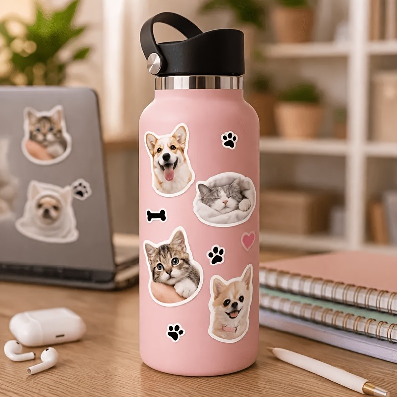 맞춤형 스티커, 사진 스티커, 반려동물 스티커 맞춤 제 - Pet Portrait Custom 리뷰 및 가격